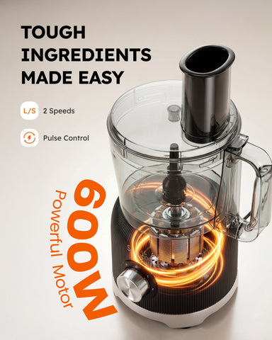 Sangcon 600W Smoothie Blender and Food Processor Combo for Kitchen